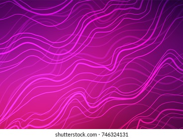 Dark Pink vector natural abstract texture. Creative illustration in blurred style with doodles and Zen tangles. The pattern can be used for wallpapers and coloring books.