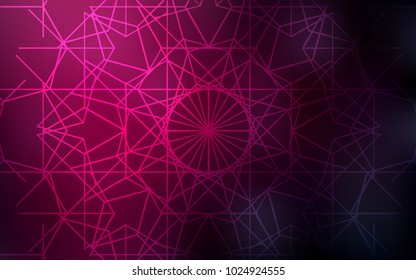 Dark Pink vector natural elegant background. Childish elegant natural pattern with gradient. The textured pattern can be used for website.