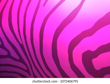 Dark Pink vector natural elegant background. Shining colored illustration with doodles in Zen tangle style. The pattern can be used for coloring books and pages for kids.
