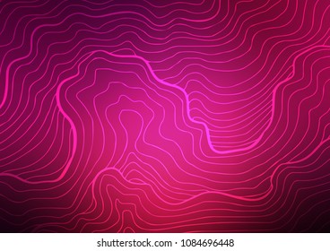 Dark Pink vector natural elegant background. Geometric doodle illustration in Origami style with gradient. A new texture for your design.