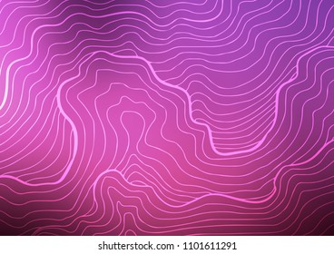 Dark Pink vector natural elegant background. Geometric doodle illustration in Origami style with gradient. A completely new template for your business design.