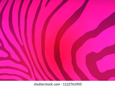 Dark Pink vector natural elegant pattern. Shining colored illustration with doodles in Zen tangle style. Brand-new design for your business.