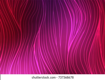 Dark Pink vector natural elegant texture. Shining colored illustration with doodles in Zen tangle style. The pattern can be used for heads of websites and designs.