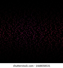 Dark Pink vector pattern with abstract stars. Blur decorative design in simple style with stars. Best design for your ad, poster, banner.