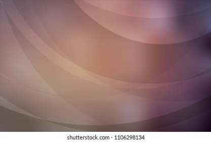 Dark Pink vector pattern with bent ribbons. Glitter abstract illustration with wry lines. A completely new memphis design for your business.