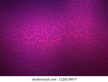 Dark Pink vector pattern with bubble shapes. A completely new color illustration in marble style. Textured wave pattern for backgrounds.