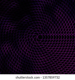 Dark Pink vector pattern with circles. Modern abstract illustration with colorful circle shapes. Pattern for websites, landing pages.