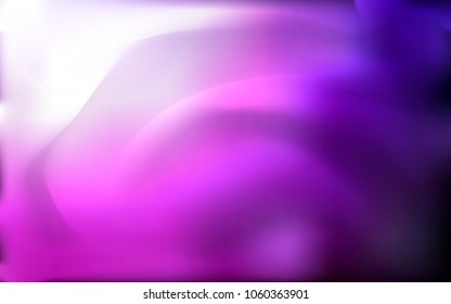 Dark Pink vector pattern with curved circles. Shining crooked illustration in marble style. Textured wave pattern for backgrounds.