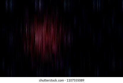 Dark Pink vector pattern with curved circles. Modern gradient abstract illustration with bandy lines. The template for cell phone backgrounds.