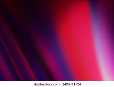Dark Pink vector pattern with curved circles. A sample with blurred bubble shapes. Textured wave pattern for backgrounds.