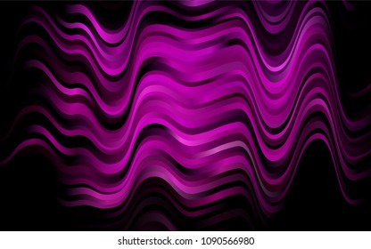 Dark Pink vector pattern with lamp shapes. Colorful abstract illustration with gradient lines. Marble style for your business design.
