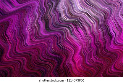 Dark Pink vector pattern with lamp shapes. A completely new color illustration in marble style. A new texture for your  ad, booklets, leaflets.