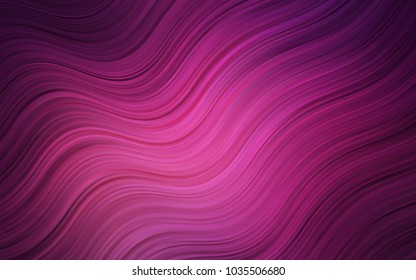 Dark Pink vector pattern with lava shapes. Geometric illustration in marble style with gradient.  Marble design for your web site.
