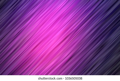 Dark Pink vector pattern with lava shapes. Modern gradient abstract illustration with bandy lines. A completely new marble design for your business.