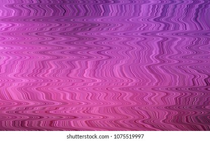 Dark Pink vector pattern with lava shapes. A completely new color illustration in marble style. The best blurred design for your business.