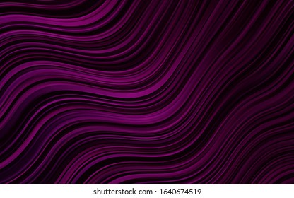 Dark Pink vector pattern with lava shapes. Brand-new colored illustration in marble style with gradient. A new texture for your  ad, booklets, leaflets.