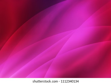 Dark Pink vector pattern with narrow lines. Decorative shining illustration with lines on abstract template. The pattern can be used as ads, poster, banner for commercial.