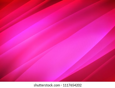 Dark Pink vector pattern with narrow lines. Shining colored illustration with narrow lines. The pattern can be used for websites.