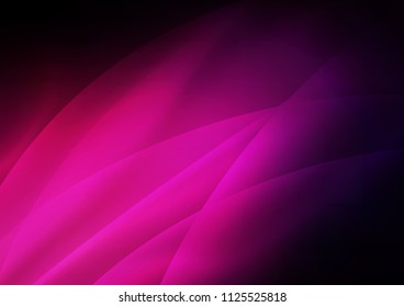 Dark Pink vector pattern with narrow lines. Glitter abstract illustration with colored sticks. Smart design for your business advert.