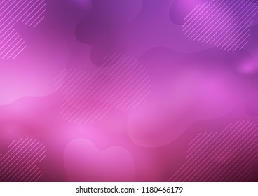 Dark Pink vector pattern with narrow lines. Shining colored illustration with narrow lines. Best design for your ad, poster, banner.