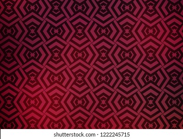 Dark Pink vector pattern with narrow angular lines. Blurred decorative design in simple style with lines. Best design for your ad, poster, banner.