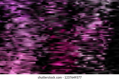 Dark Pink vector pattern with narrow lines. Lines on blurred abstract background with gradient. Best design for your ad, poster, banner.