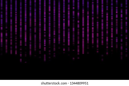Dark Pink vector pattern with narrow lines. Blurred decorative design in simple style with lines. Backdrop for TV commercials.