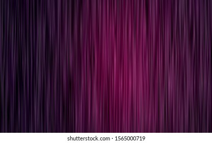 Dark Pink vector pattern with narrow lines. Blurred decorative design in simple style with lines. Smart design for your business advert.