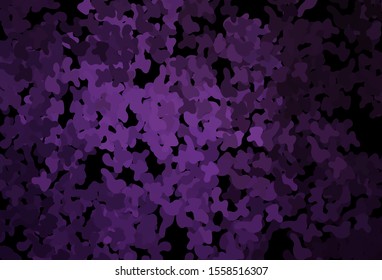 Dark Pink vector pattern with random forms. Illustration with colorful gradient shapes in abstract style. Simple design for your web site.