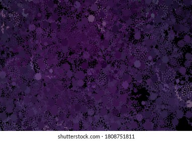 Dark Pink vector pattern with random forms. Simple colorful illustration with abstract gradient shapes. Background for a cell phone.