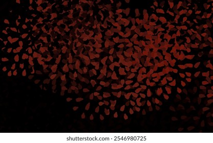 Dark Pink vector pattern with random forms. Decorative design in abstract style with random forms. Modern design for your business card.