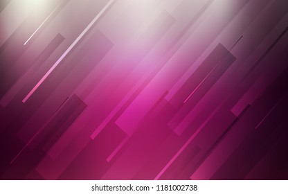 Dark Pink vector pattern with sharp lines. Shining colored illustration with sharp stripes. Pattern for your busines websites.