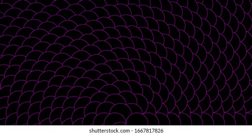 Dark Pink vector pattern with spheres. Glitter abstract illustration with colorful drops. Pattern for booklets, leaflets.