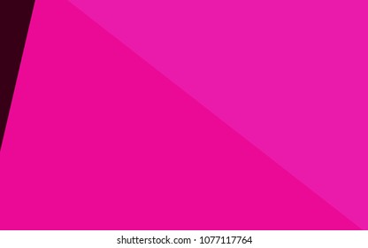 Dark Pink vector polygon abstract layout. Triangular geometric sample with gradient.  Textured pattern can be used for background.