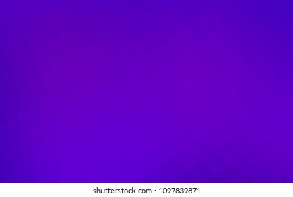 Dark Pink vector polygon abstract background. Modern geometrical abstract illustration with gradient. The best triangular design for your business.