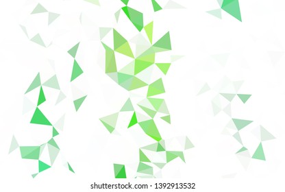 Dark Pink vector polygon abstract background. A completely new color illustration in a polygonal style. Textured pattern for your backgrounds.