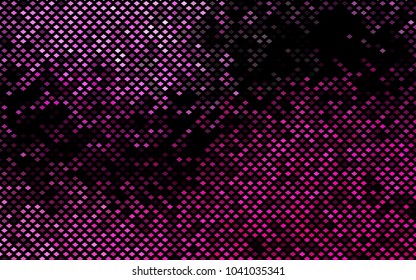 Dark Pink vector polygonal illustration, which consist of rectangles. Rectangular pattern for your business design. Geometric background in Origami style with gradient. 
