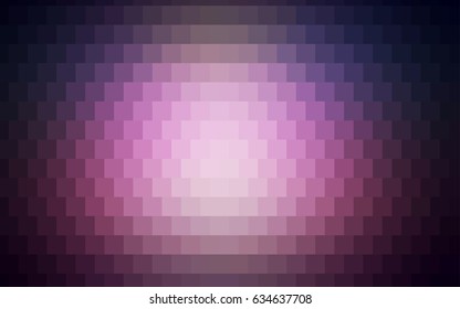 Dark Pink vector polygonal illustration, which consist of rectangles. Rectangular pattern for your business design. Geometric background in Origami style with gradient. 