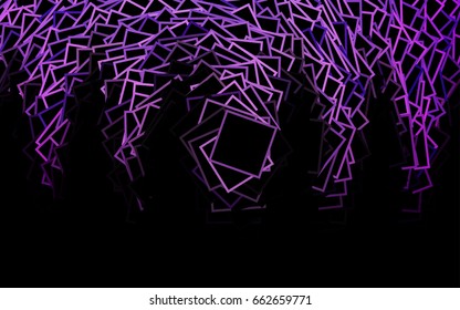 Dark Pink vector polygonal illustration consisting of rectangles. Rectangular design for your business. Creative geometric background in origami style with gradient. Dark Pink vector polygonal illustration consisting of rectangles. Rectangular design for your business. Creative geometric background in origami style with gradient.