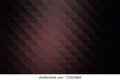 Dark Pink vector polygonal illustration, which consist of rectangles. Rectangular pattern for your business design. Geometric background in Origami style with gradient. 