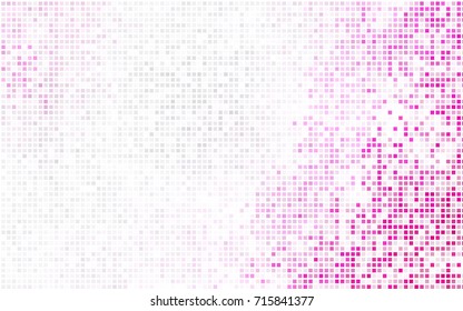 Dark Pink vector polygonal illustration consisting of rectangles. Rectangular design for your business. Creative geometric background in origami style with gradient.
