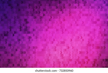 Dark Pink vector polygonal illustration consisting of rectangles. Rectangular design for your business. Creative geometric background in origami style with gradient.