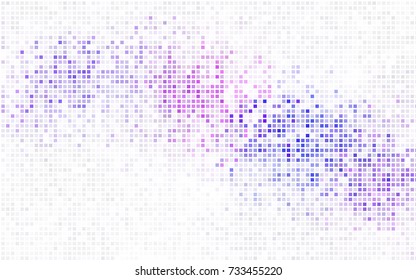 Dark Pink vector polygonal illustration, which consist of rectangles. Rectangular pattern for your business design. Geometric background in Origami style with gradient. 