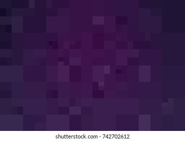 Dark Pink vector polygonal illustration, which consist of rectangles. Rectangular pattern for your business design. Geometric background in Origami style with gradient. 