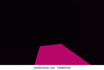 Dark Pink vector polygonal illustration consisting of rectangles. Rectangular design for your business. Creative geometric background in origami style with gradient.