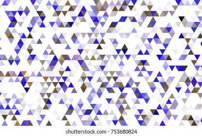 Dark Pink vector polygonal pattern. Colorful illustration in abstract style with gradient. A new texture for your design.