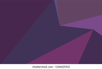 Dark Pink vector polygonal template. A sample with polygonal shapes. The template can be used as a background for cell phones.
