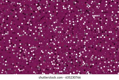 Dark Pink vector red pattern of geometric circles, shapes. Colorful mosaic banner. 