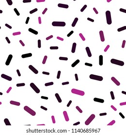 Dark Pink vector seamless background with straight lines. Decorative shining illustration with lines on abstract template. Pattern for ads, posters, banners.