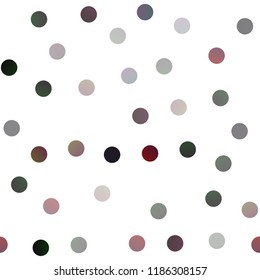 Dark Pink vector seamless background with bubbles. Blurred bubbles on abstract background with colorful gradient. The pattern can be used for beautiful websites.